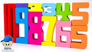 Let's Color Numbers & Count 1 to 10