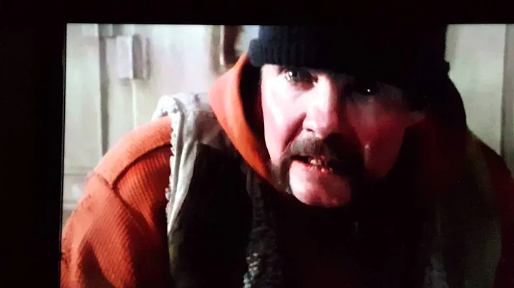 Runaway train fight scene