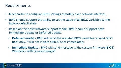 Remote BIOS Configuration