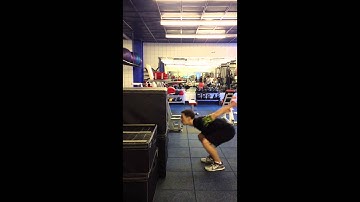 Gary Trembinski - Squat Drop to Single Leg Land Box Jump