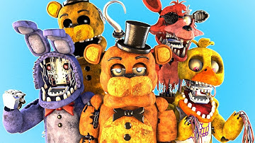 Every Withered Animatronic in a Nutshell