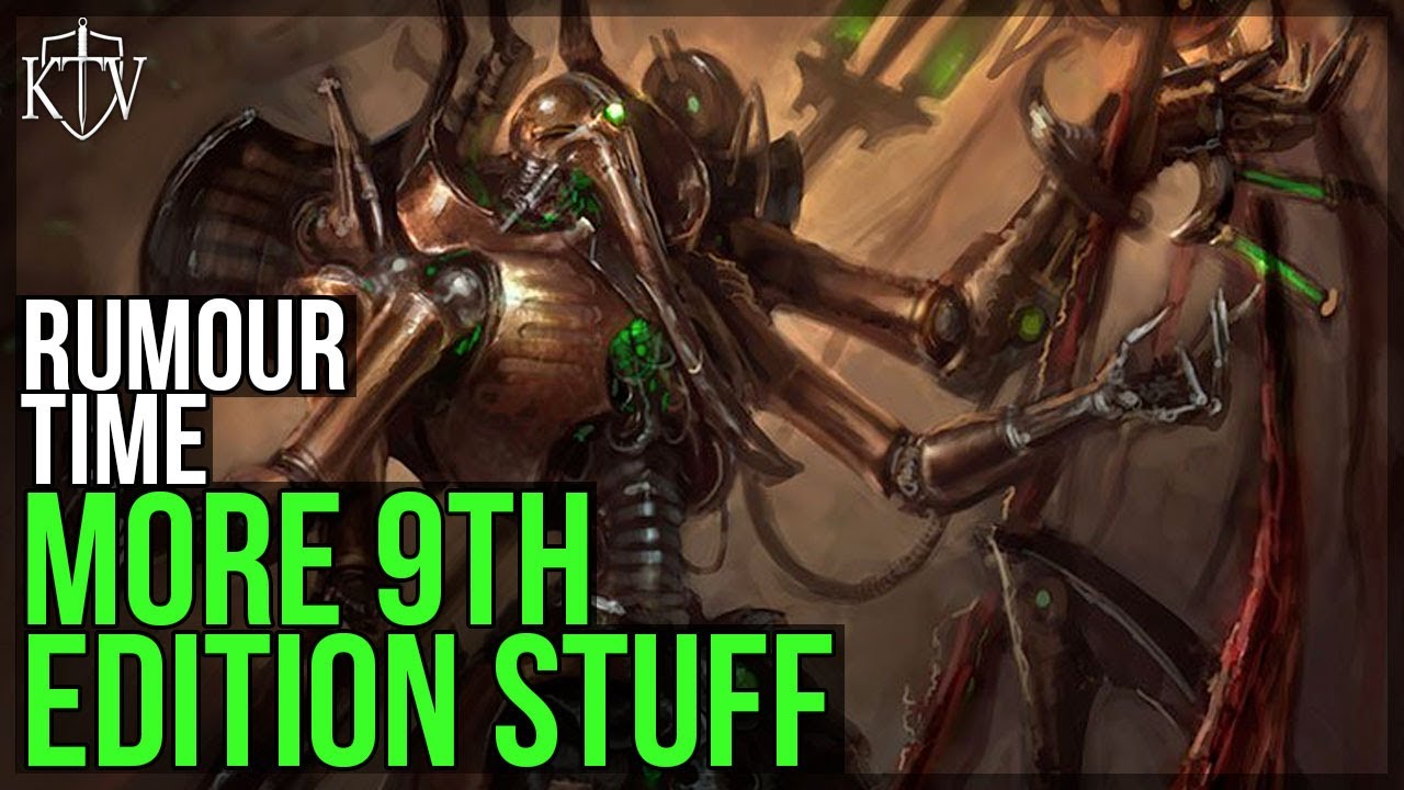 More 9th Edition Rumours: Necrons Vs Space Marines & More - YouTube