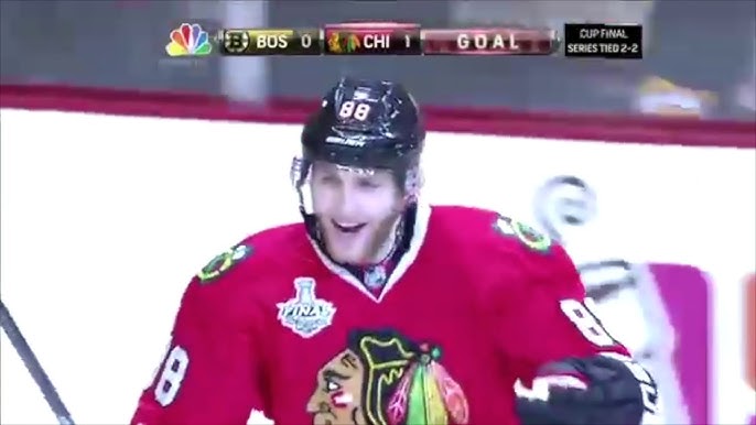 2013 Stanley Cup Playoffs - Patrick Kane finds a way to help