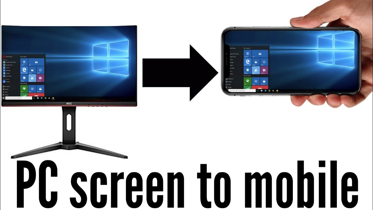 PC mit dem Smartphone steuern - YouTube