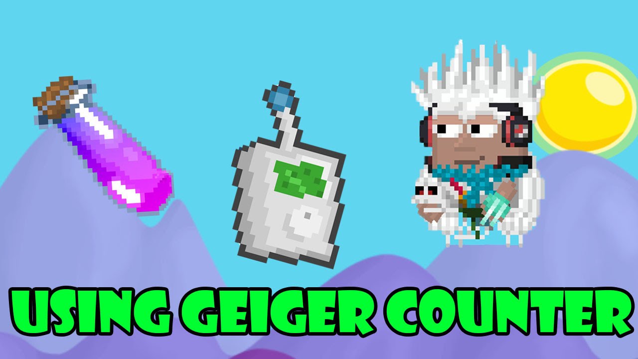 Growtopia Using Geiger Counter YouTube