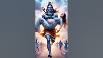 Mahadev saved a pregnant woman🕉Lord Shiva Cartoon #ai #shiva #cartoon #pregnent #shorts