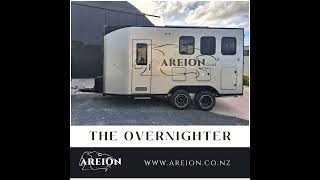 Areion 3 Horse Angle Float with pivoting wall 'The Overnighter'