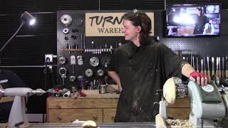Turning a Live Edge Bowl with Dane Groneman