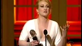 Katie Finneran wins 2010 Tony Award for Best Featured Actress in a Musical