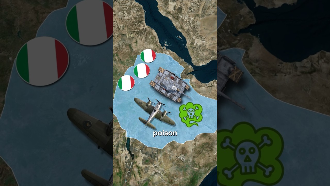 Ethiopia survived WWII with swords and spears 😱