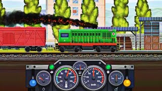 Very Realistic 2D Train Simulator for kids and adults screenshot 4