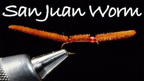 San Juan Worm Fly Tying Instructions by Charlie Craven