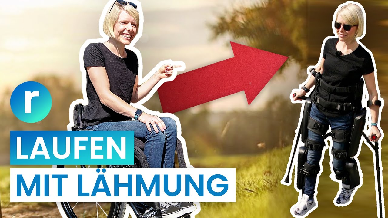 Exoskelett Dank Dieser Technologie Konnen Gelahmte Menschen Gehen I Reporter Youtube