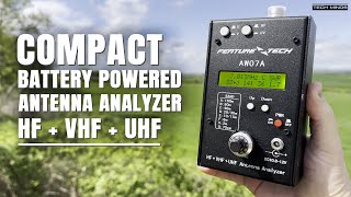 A Compact Battery Powered Antenna Analyzer For HF To UHF