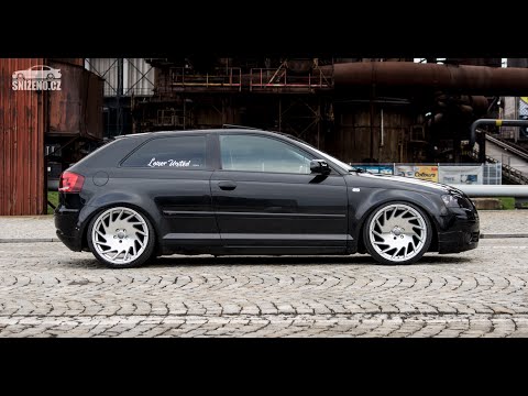 AUDI A3 static on 19"rims (Lower United) - YouTube
