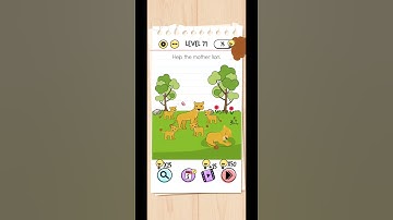 Brain Test Level 71 & 72 Tricky Puzzle  #braintest #braintesttrickypuzzles #shorts