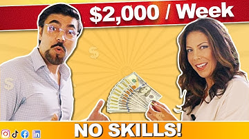 Easy side hustles for any age. No money or skill required. [Up to $2,000 per week]