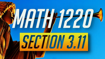 Math 1220 - Section 3.11 - Hyperbolic Functions