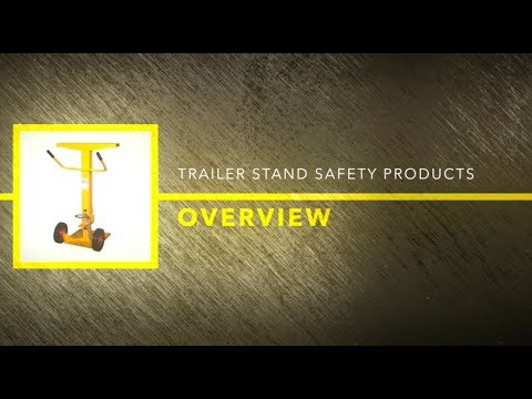 Ideal Warehouse Innovations Trailer Stands Safety Products Overview - YouTube