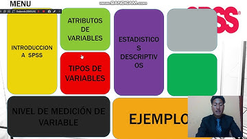 SPSS Tipos de variables y tipo de datos