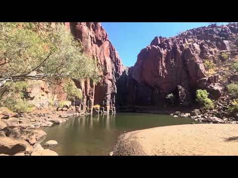 It sure is pretty, Python Pool, Millstream Chichester National Park, Pilbara, Western Australia