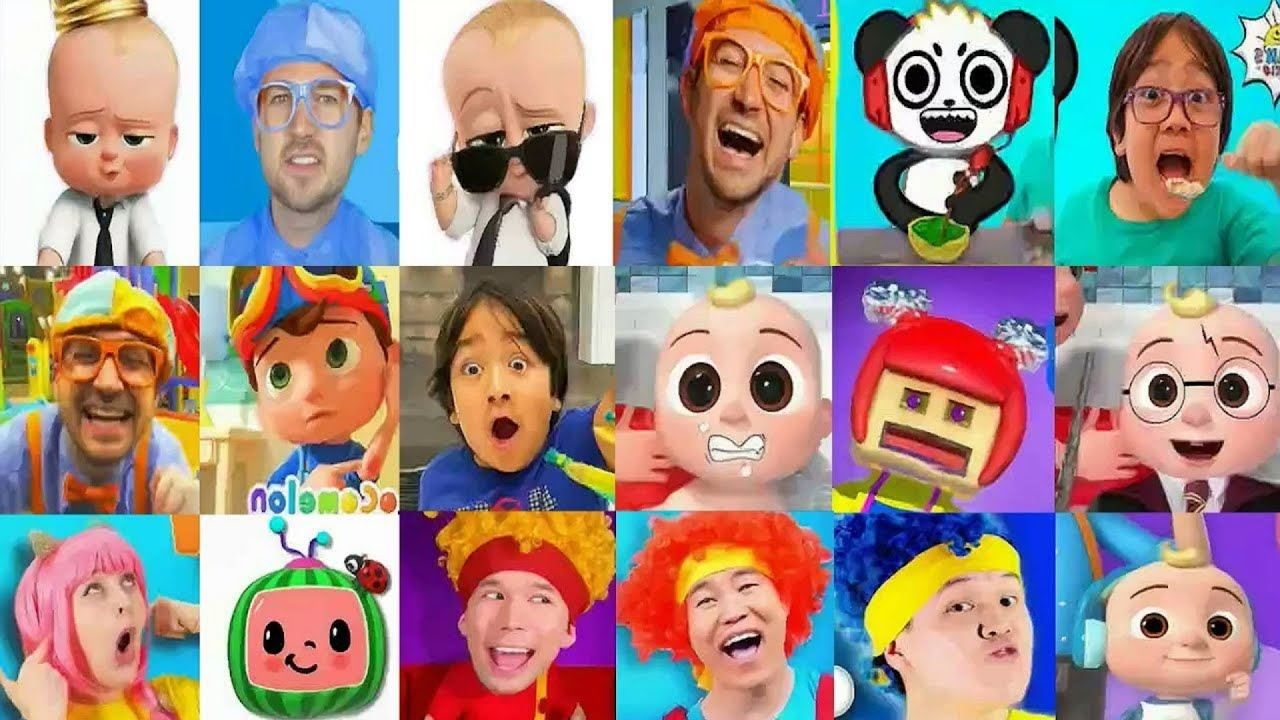 Ryan’s World - Blippi - Boss Baby - Cocomelon - D Billions - KulikiTaka ti №99