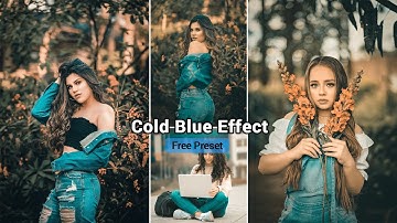 Cinematic Cold Blue Color Grading Effect in Photoshop CC | Free Preset | By Massive Editz