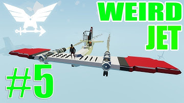 Gyro & Parachute & GUNS?   -  Weird Twin Jet -  Stormworks: Build and Rescue  -  Part 5