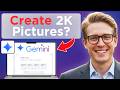 How to Create 2K Pictures Within the Google Gemini Windows App (Tested)