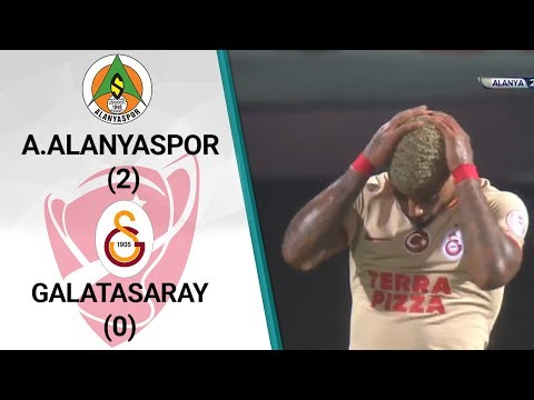 Alanyaspor 2 - 0 Galatasaray MAÇ ÖZETİ (Ziraat Türkiye Kupası Çeyrek Final İlk Maçı)