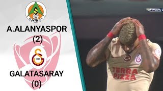 Alanyaspor 2 - 0 Galatasaray Maç Özeti̇ Ziraat Türkiye Kupası Çeyrek Final İlk Maçı