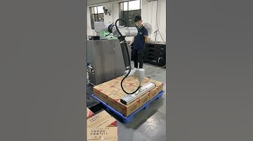 Cobot Palletizer Palletizing 3 Cartons Per Cycle Time
