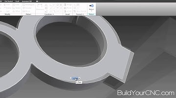 BuildYourCNC -Autodesk Inventor/CAM/CNC Workflow - Part 3 - Finalize part form/add sketch to part
