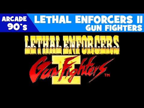 Arcade Lethal Enforcers 2 Gun Fighters Konami 1994 Full Game