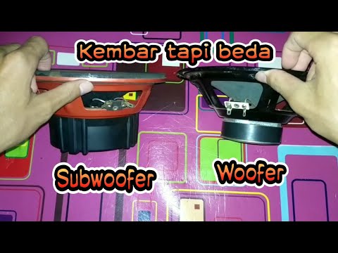 Video: Perbezaan Antara Pembesar Suara Dan Woofer