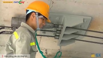 Structure strengthening with external post tensioning
