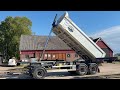 Köp Lastväxlare med kran och släp Mercedes Benz Arocs 3251 på Klaravik