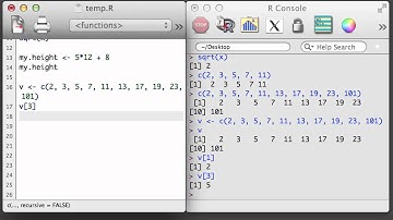 R 1.3 - Create and Work With Vectors