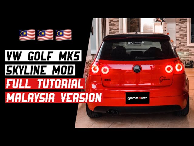 Mk5 Golf GTI - Dynamic Indicator Lights (Upgraded Version with