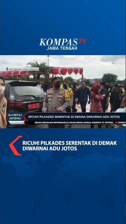 Ricuh Pilkades di Demak Diwarnai Adu Jotos #viral #trending #shorts #demak #pilkades #jawatengah