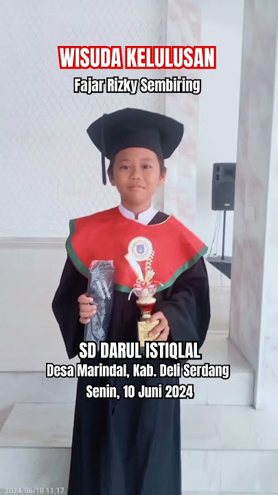 Terima Kasih Semua Guruku - Wisuda Fajar Rizky Sembiring #shorts #shortsvideo