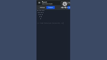 Inverted Pyramid Star Pattern🙂 | Python Programming | Print Star In Python #shorts