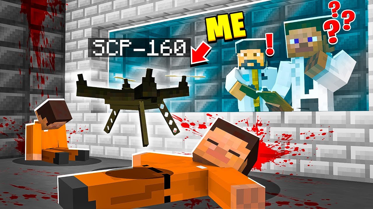 I Became SCP-966 in MINECRAFT! - Minecraft Trolling Video 