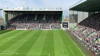 Easter Road Stadium, Edinburgh: Hibernian FC - Heart of Midlothian 1:1, 28.04.2019 #groundhopping