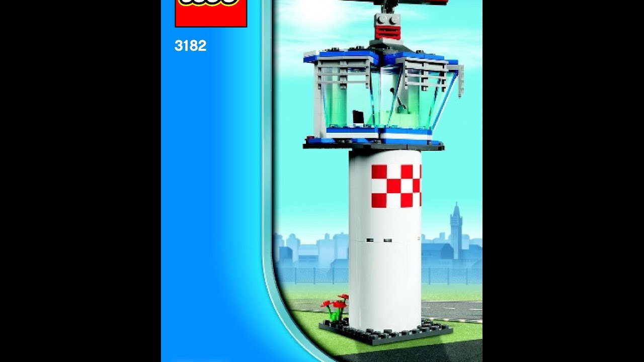 sandsynligt Andesbjergene Ripples LEGO City Airport 3182 Instructions DIY Book 4 - YouTube