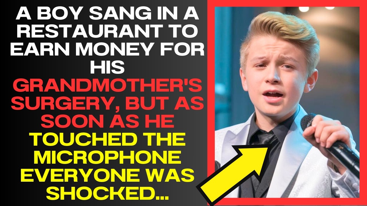 Outline Video ORPHAN BOY SANG TO PAY FOR HIS GRANDMOTHER'S SURGERY, BUT WHEN HE WENT ON STAGE, UNFORTUNATELY...