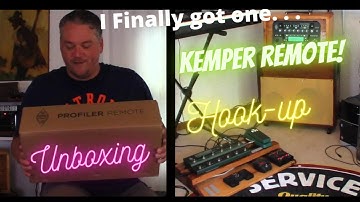 I FINALLY got a Kemper Remote - An Unboxing and set up video