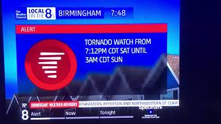 Birmingham Alabama Tornado Watch Apr 13 2019