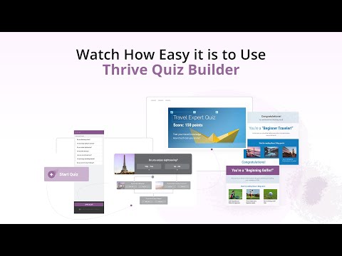 Thrive Quiz Builder Tutorial Walkthrough 2021