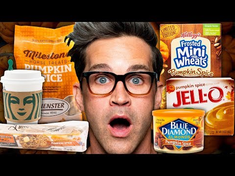 Pumpkin Spice Snack Taste Test